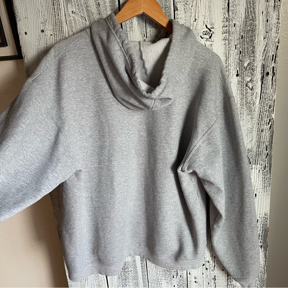 Vintage Pro Edge Oregon Ducks Grey Hoodie Sweatshirt Size Large - Picture 4 of 8